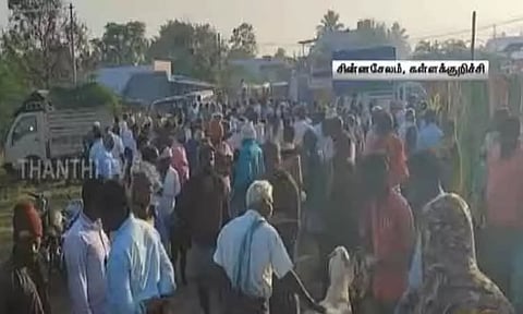 சின்னசேலத்தில் களைகட்டிய ஆட்டுச்சந்தை; 60 லட்சம் ரூபாய்க்கு மேல் ஆடுகள் விற்பனை