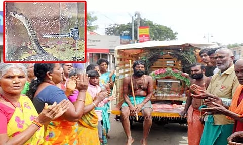 திருச்செந்தூர் செல்லும் வழியில் நெல்லையில் குவிந்த பாதயாத்திரை பக்தர்கள்