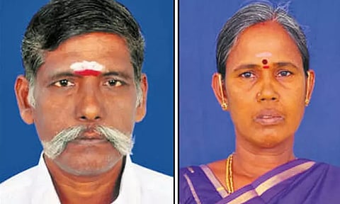 குடும்ப பிரச்சினை காரணமாக கணவன்-மனைவி விஷம் குடித்து தற்கொலை