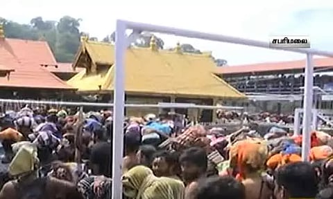 சபரிமலையில் நாளை மகரவிளக்கு பூஜை - மகரஜோதியை தரிசிக்க வரும் பக்தர்களின் கூட்டம் அதிகரிப்பு