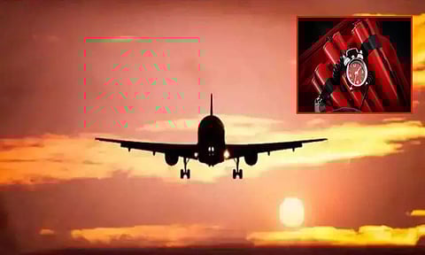 காதலிகளுடன் நண்பர்கள் அதிக நேரம் செலவிட... விமானத்திற்கு வெடிகுண்டு புரளி விடுத்த நபர்