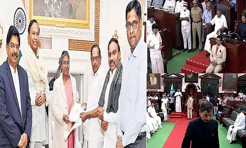 தமிழ்நாடு சட்டசபை விவகாரம்: முதல்-அமைச்சர் மு.க.ஸ்டாலின் கடிதத்தை ஜனாதிபதி உள்துறைக்கு அனுப்பினார்