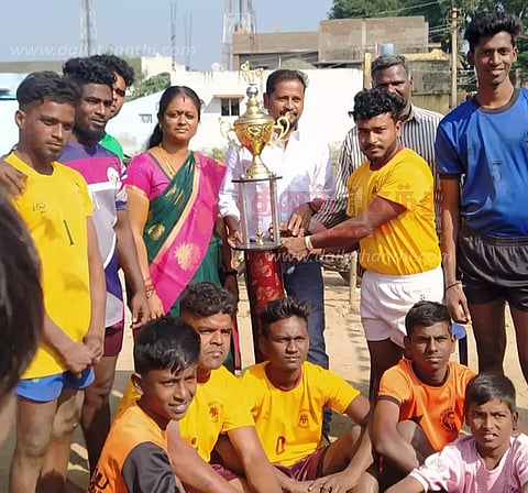 மாவட்ட அளவிலான கபடி போட்டி