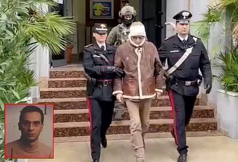 பிளாஸ்டிக் சர்ஜரி செய்து தப்ப திட்டம்; இத்தாலியில் மாபியா கும்பல் தலைவன் கைது