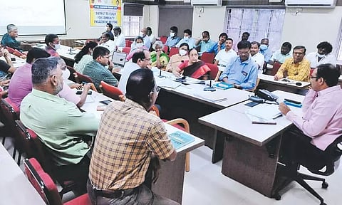 காசநோய் குறித்து கலந்தாய்வு கூட்டம் - கலெக்டர் தலைமையில் நடந்தது