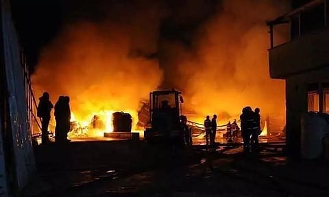 ஆர்மேனியா ராணுவ என்ஜினீயரிங் நிறுவனத்தில் தீ - 15 படை வீரர்கள் உயிரிழப்பு