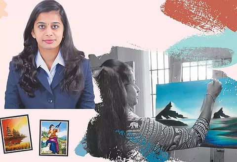 மோனிஷாவின் ஓவியங்கள்