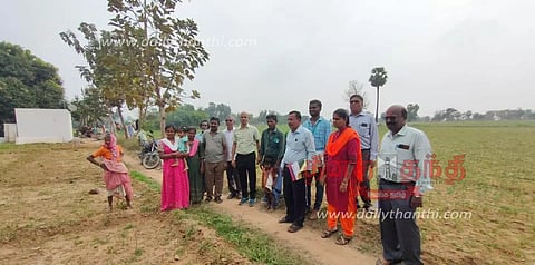 புதுப்பட்டு ஊராட்சியில் மாவட்ட கண்காணிப்பு அலுவலர் ஆய்வு
