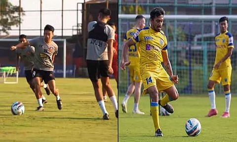 ஐ.எஸ்.எல். கால்பந்து: எப்.சி. கோவா- கேரளா பிளாஸ்டர்ஸ் இன்று மோதல்