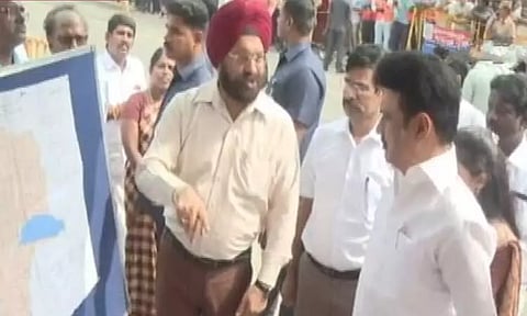 தென் சென்னையில் மழைநீர் வடிகால் பணிகளை ஆய்வு செய்தார் முதல் அமைச்சர் மு.க.ஸ்டாலின்