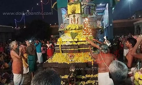 வேதபுரீஸ்வரர் கோவில் பிரம்மோற்சவ விழா