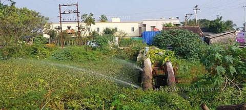 குடிநீர் குழாயில் உடைப்பு