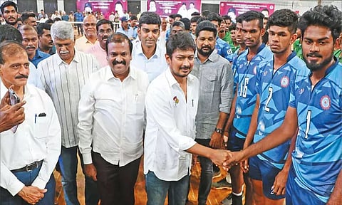 இந்திய கைப்பந்து விளையாட்டின் வளர்ச்சிக்கு முக்கிய பங்காற்றியவர் டாக்டர் பா.சிவந்தி ஆதித்தனார் - அமைச்சர் உதயநிதி ஸ்டாலின் புகழாரம்