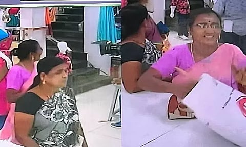 பெரம்பூர் துணிக்கடையில் கைவரிசை: படப்பிடிப்பில் டி.வி.நடிகரின் செல்போன் திருட்டு - 2 பெண்களுக்கு வலைவீச்சு