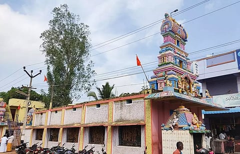 முருகன் கோவிலை இடிக்க பொதுமக்கள் எதிர்ப்பு