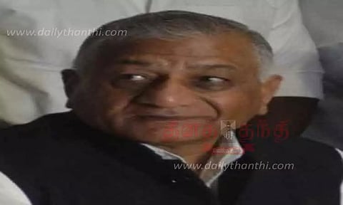 பரந்தூர் விமான நிலையம் அமையும் இடத்தை மாநில அரசுதான் தேர்வு செய்தது - மத்திய மந்திரி வி.கே.சிங்