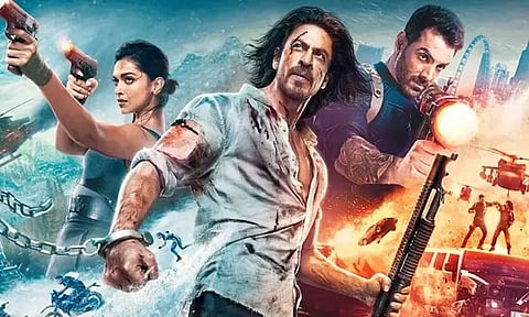 5 நாளில் ரூ.550 கோடி வசூல் சாதனையில் 'பதான்'