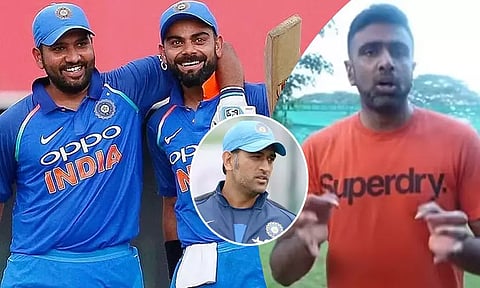 தோனி பொறுப்பேற்றவுடன் உலகக் கோப்பையை வென்றார்..அதற்காக எல்லோருக்கும் அது நடக்குமா...! - அஸ்வின் கலகல