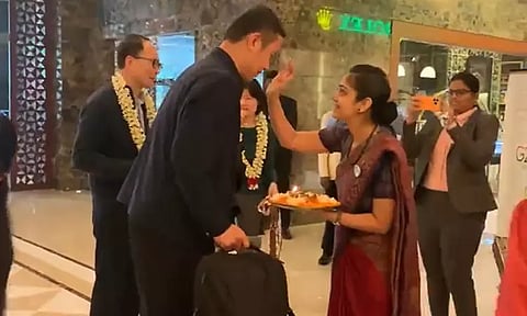 சென்னை வந்த ஜி20 நாடுகளின் பிரதிநிதிகளுக்கு உற்சாக வரவேற்பு..!