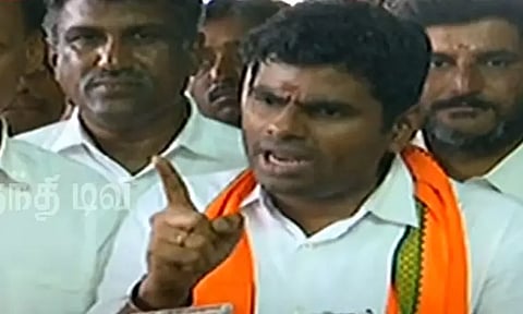 ஒரிஜினல் வீடியோவை எ.வ.வேலு கூறும் இடத்தில் தருகிறோம்- அண்ணாமலை சவால்