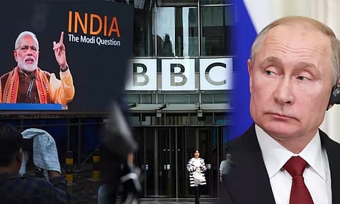'பிபிசி தகவல் போர் நடத்துகிறது' - பிரதமர் மோடியின் ஆவணப்படம் குறித்து ரஷியா கருத்து
