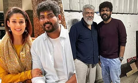 அஜித் படத்திலிருந்து விக்னேஷ் சிவன் நீக்கம்...! நயன்தாராவின் சமரசத்தை ஏற்காத தயாரிப்பு நிறுவனம்...?