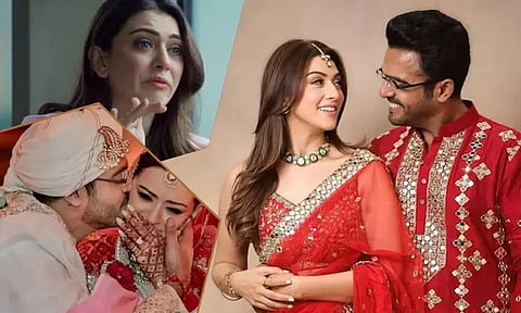 திருமண டிரைலர்...! கணவரின் முதல் திருமண சர்ச்சை...! யாரோட கடந்த காலத்தையும் பேசக் கூடாது - ஹன்சிகா கண்ணீர்...!