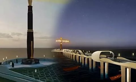 பேனா நினைவுச் சின்னம் பேரிடர்களை முன்னறிவதற்கான கருவிகளுடன் அமையவுள்ளது - பொதுப்பணித்துறை