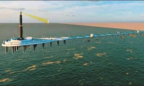 சென்னை கடலில் அமைக்கப்படும் பேனா நினைவுச்சின்ன கட்டுமானப்பணிகள் என்னென்ன? தமிழக அரசு விளக்கம்