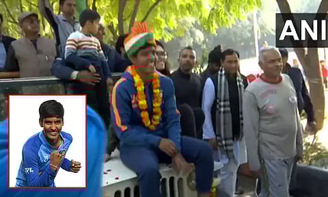 யு-19 மகளிர் கிரிக்கெட் உலக கோப்பை வெற்றி; நண்பர்களுடன் துணை கேப்டன் உற்சாக நடனம்: வைரலான வீடியோ