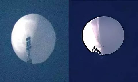 உளவு பலூன் விவகாரம்; அமெரிக்க வான்வெளி பகுதியில் பறந்தது ஆராய்ச்சி விமானம்: சீனா விளக்கம்