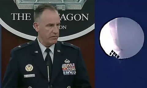 உளவு பலூன் விவகாரம்: சீனாவின் விளக்கங்களை ஏற்க பென்டகன் மறுப்பு