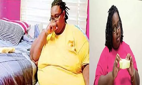 அமெரிக்காவில் 20 ஆண்டுகளாக மெத்தையை சாப்பிடும் பெண்