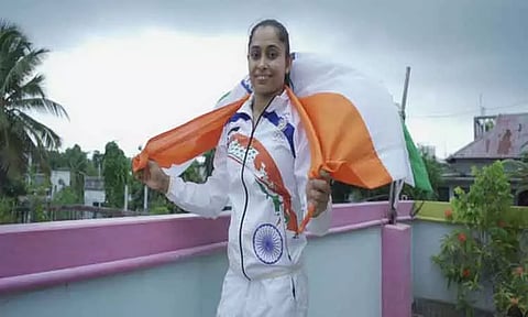 ஊக்க மருந்து சோதனையில் சிக்கிய இந்திய ஜிம்னாஸ்டிக்ஸ் வீராங்கனை தீபா கர்மாகருக்கு 21 மாதங்கள் தடை