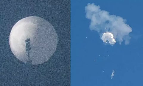 உளவு பலூன் சுட்டு வீழ்த்தப்பட்ட விவகாரம்: சீனா கடும் கண்டனம்