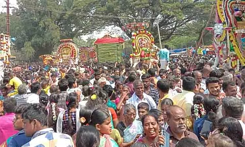 தைப்பூசத்தையொட்டி சுவாமிகளுக்கு விடையாற்றி உற்சவம்