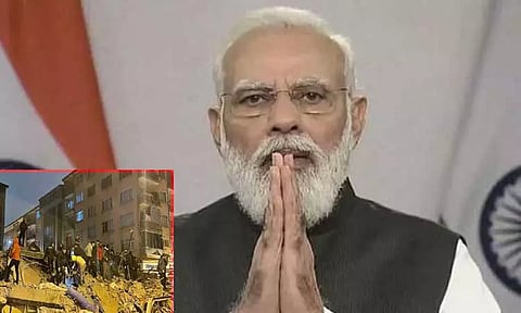 துருக்கி, சிரியா நிலநடுக்கத்தில் நூற்றுக்கணக்கானோர் உயிரிழப்பு..! பிரதமர் மோடி இரங்கல்