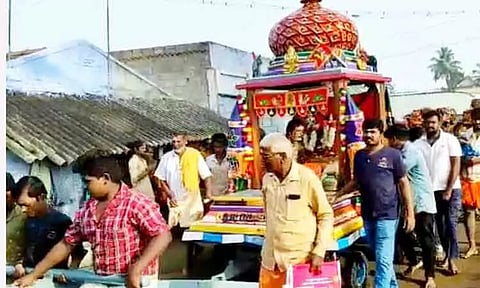 வெள்ளிமலை முருகன் கோவில் தேரோட்டம்