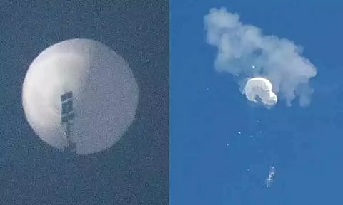 'சுடப்பட்ட பலூன் பாகங்களை சீனாவிடம் ஒப்படைக்க மாட்டோம்' - அமெரிக்கா திட்டவட்டம்
