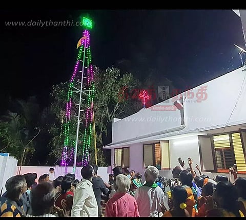 புனித அந்தோணியார் தேவாலய தேர் பவனி திருவிழா தொடக்கம்