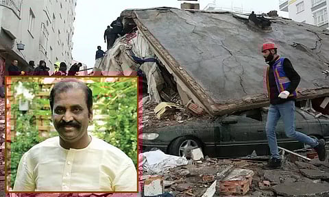 "துருக்கியின் கீழே பூமி புரண்டு படுத்துவிட்டது.. உலக நாடுகள் ஓடி வரட்டும்" - கவிஞர் வைரமுத்து டுவீட்