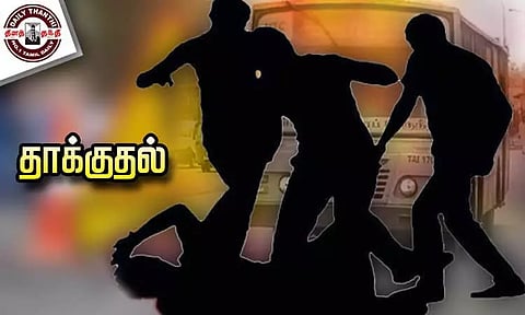 'ரூட் தல' பிரச்சினை: மாநகர பஸ்சில் கல்லூரி மாணவர் மீது தாக்குதல் - 9 மாணவர்கள் கைது