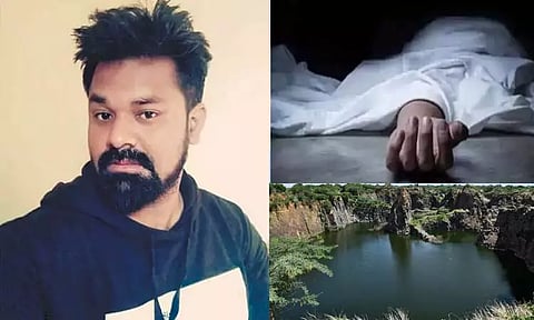 சிக்கராயபுரம் கல்குவாரியில் குதித்த வாலிபர் 3 நாட்களுக்கு பிறகு பிணமாக மீட்பு; குடும்ப பிரச்சினையில் தற்கொலை செய்தது அம்பலம்