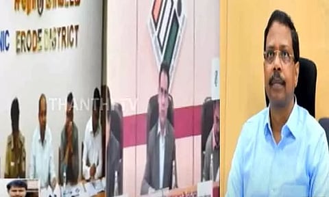 ஈரோடு கிழக்கு தொகுதி இடைத்தேர்தல் முன்னேற்பாடுகள் குறித்து தமிழக தேர்தல் அதிகாரி சத்யபிரத சாகு ஆலோசனை