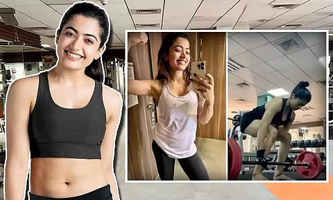 விமான நிலையத்தில்... 'ஜிம்' அமைக்க கோரும் நடிகை ராஷ்மிகா