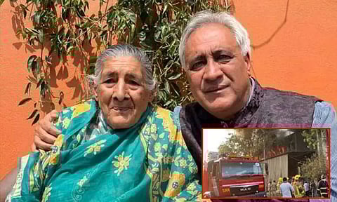 சமையல் கியாஸ் சிலிண்டர் வெடிப்பு; நேபாள எம்.பி., தாயார் படுகாயம்