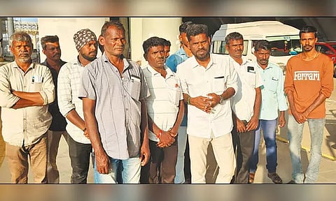 ஓமன் நாட்டில் சிக்கி தவித்த தமிழகத்தைசேர்ந்த 13 பேர் சென்னை வந்தனர்