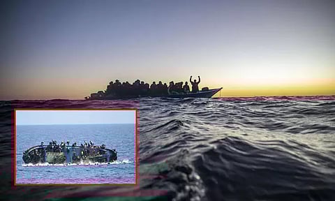 ஐரோப்பாவுக்கு தப்பி சென்றபோது சோகம்; படகு கவிழ்ந்ததில் 73 அகதிகள் பலி: ஐ.நா. அமைப்பு