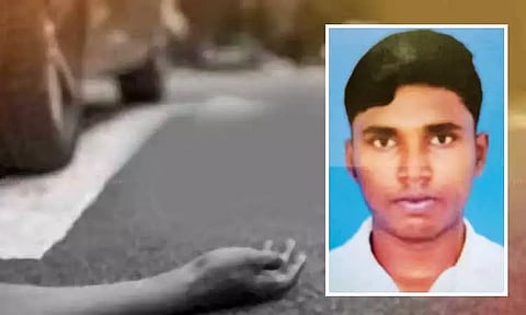 வாகனம் மோதி என்ஜினீயரிங் மாணவர் பலி - மற்றொருவர் படுகாயம்