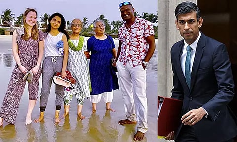 கோவாவில் படகு சவாரி செய்த ரிஷி சுனாக்கின் மனைவி, மகள்கள்